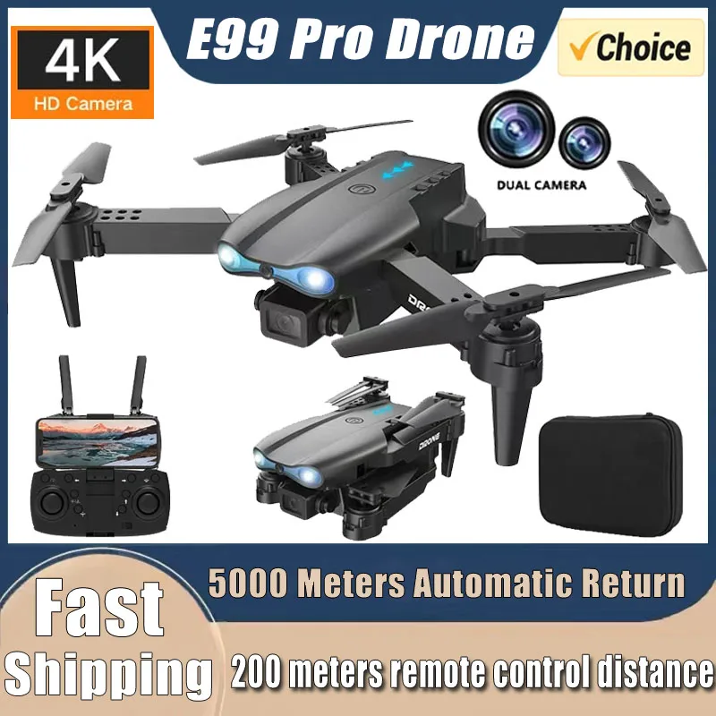 Drone Ae Rc - New E99Pro RC Drone 4K Professinal