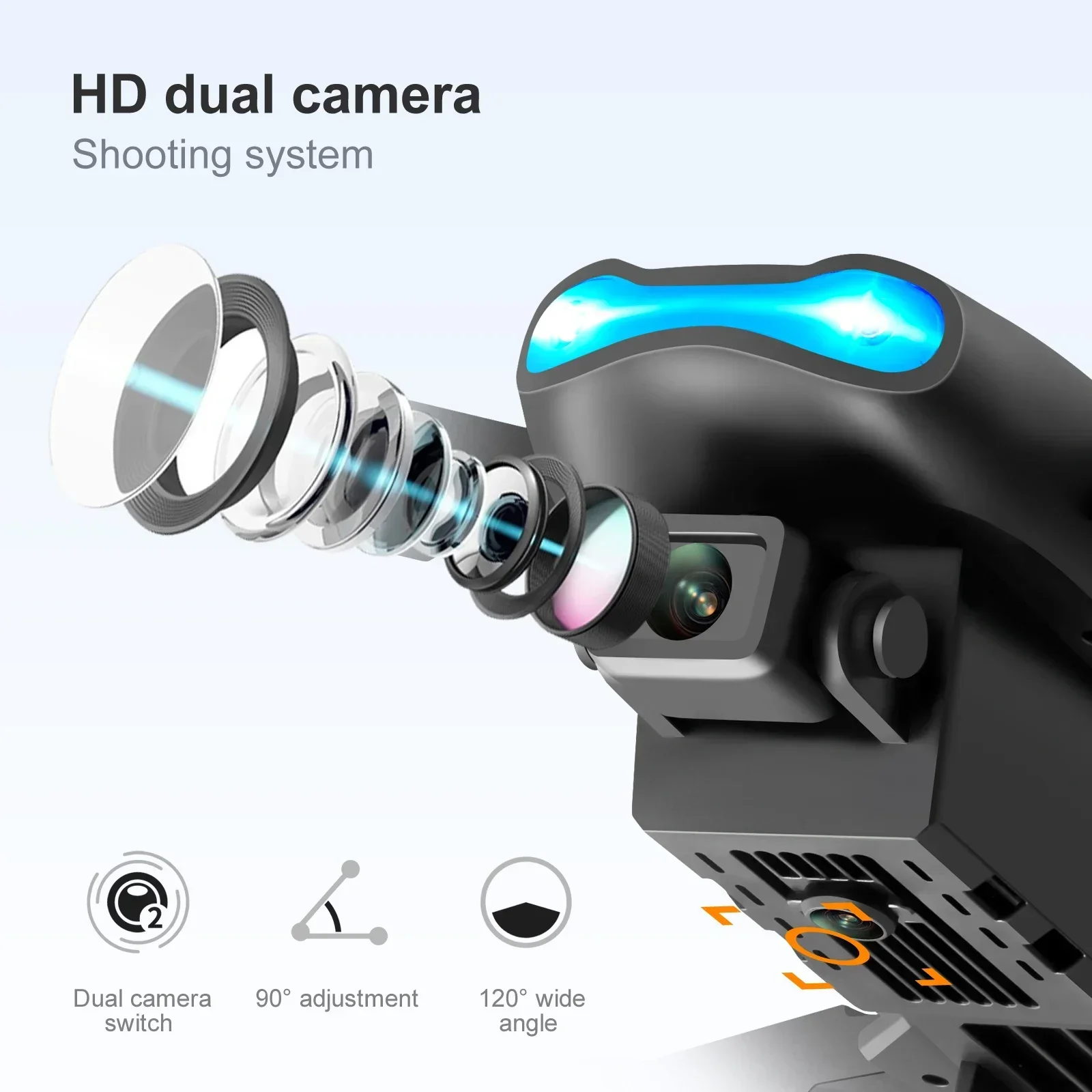 Drone Rc E99 K3 - E99 K3 Pro 4K Drone Foldable