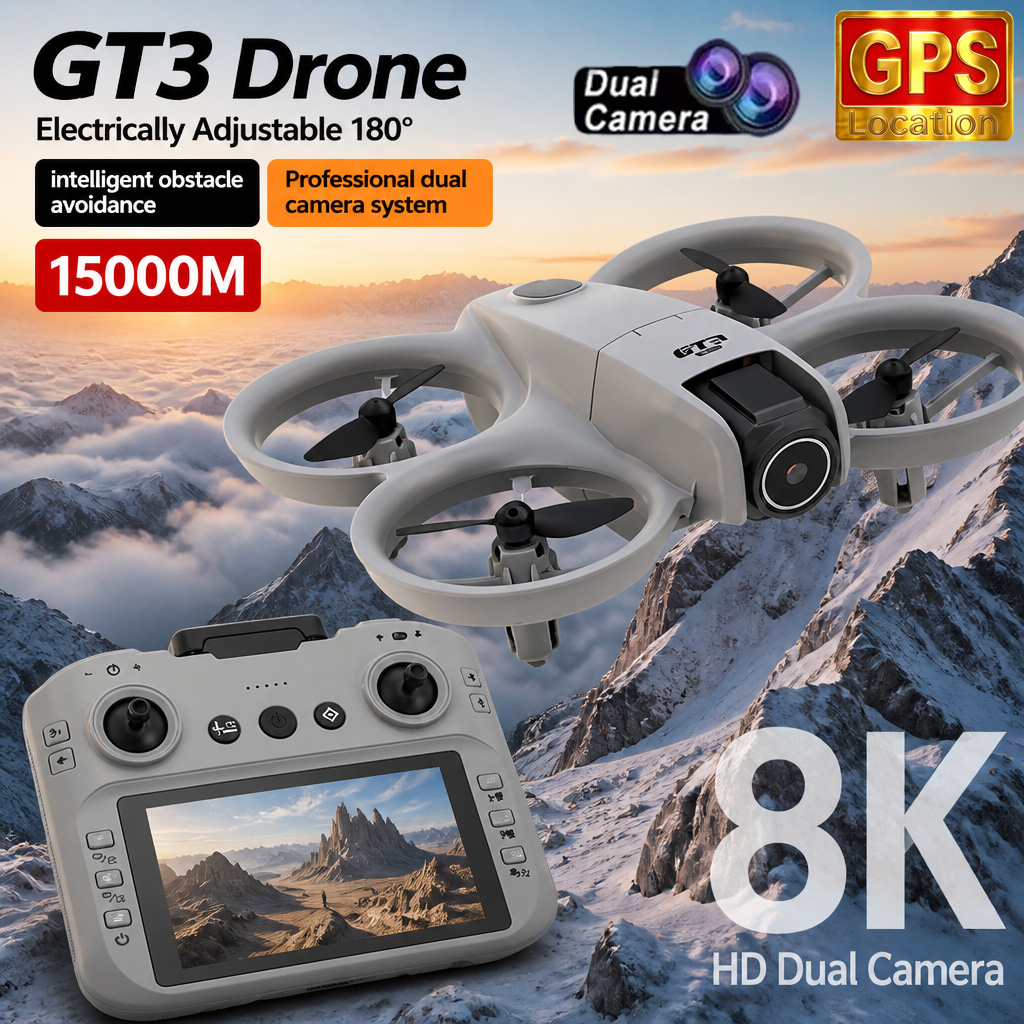 Drone Rc S156 - GT3 Mini RC Drone Professional 8K