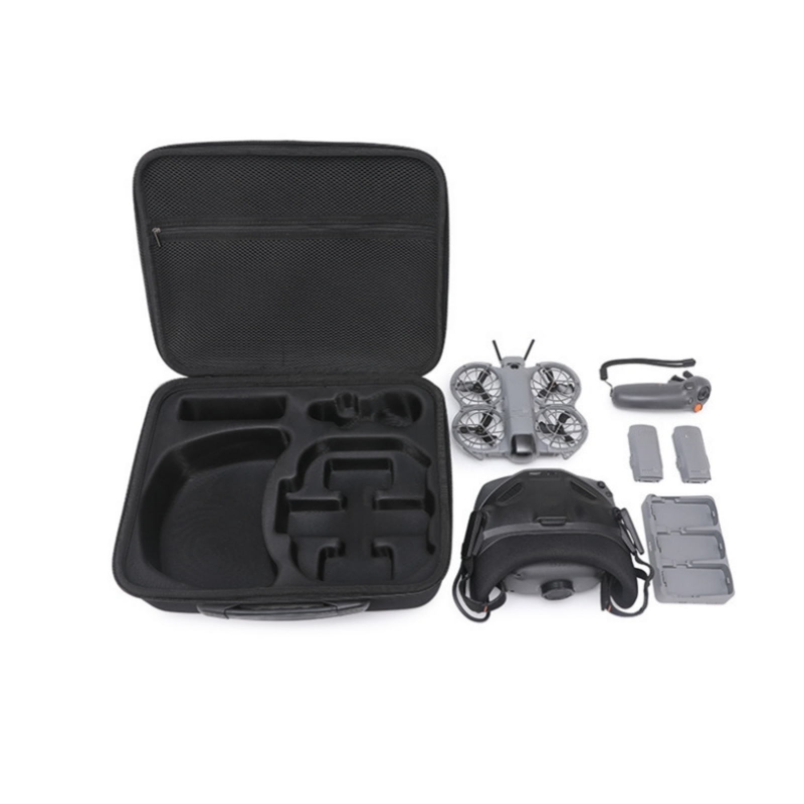 Hard Case for DJI Neo 2, Carry - đánh giá và giá Drone Rc N3 3 Batteries