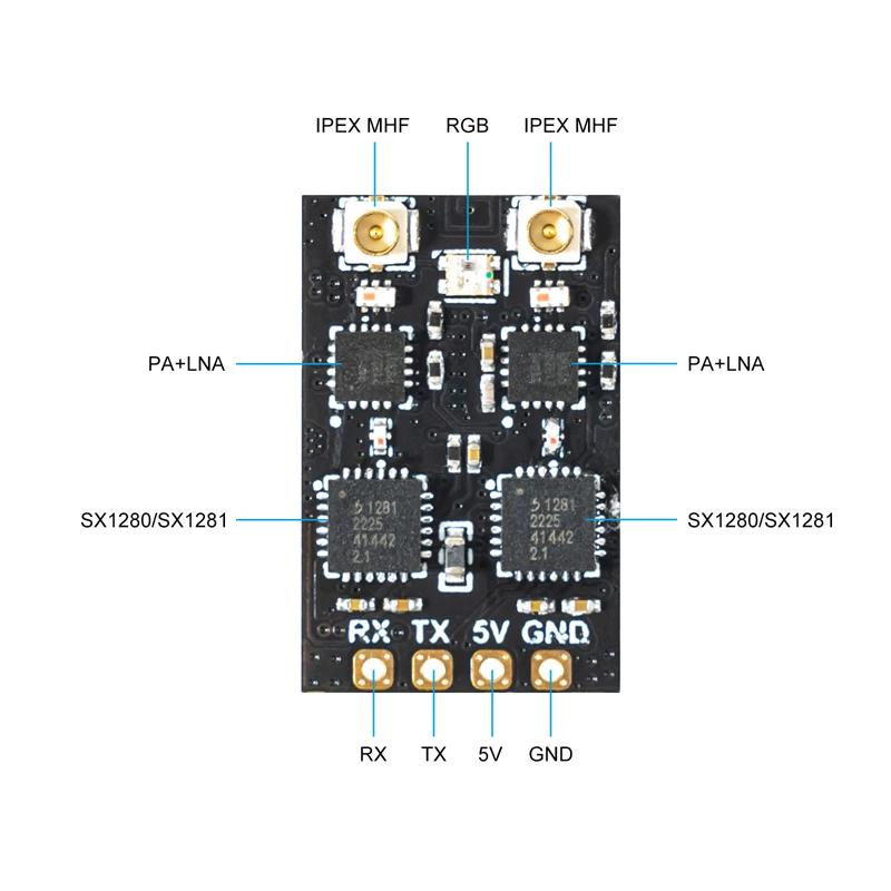 BETAFPV ELRS Receiver 915MHz F - đánh giá và giá Drone Rc Quadcopter