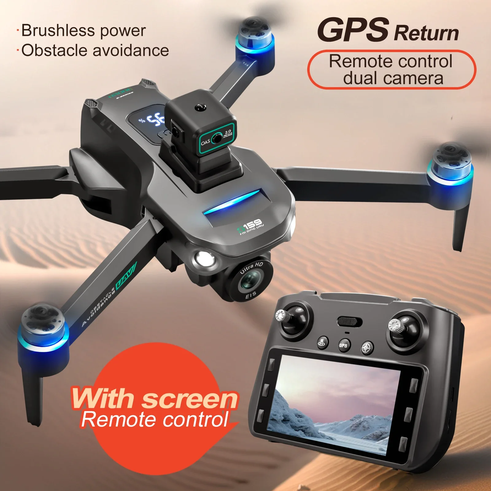 2024 S159 GPS Drone Profession - đánh giá và giá Drone Rc Gps S159