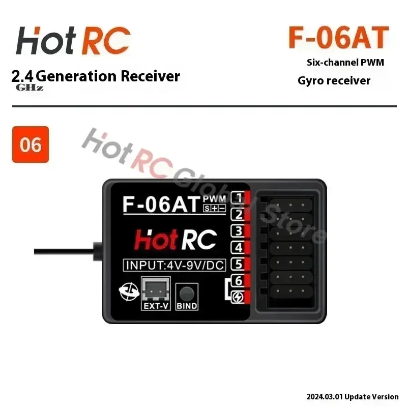 HOTRC 2.4Ghz 4/6/8 Channel F-0 - đánh giá và giá Rc Boat
