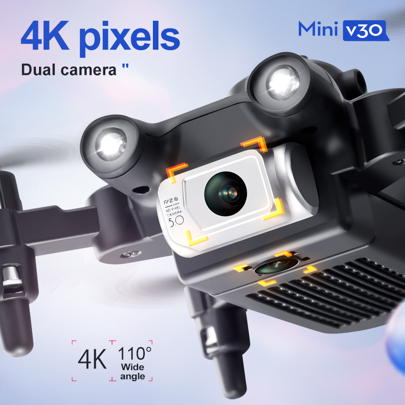 Mini V30 WiFi FPV Drone With 4 - đánh giá và giá Drone Rc With Screen