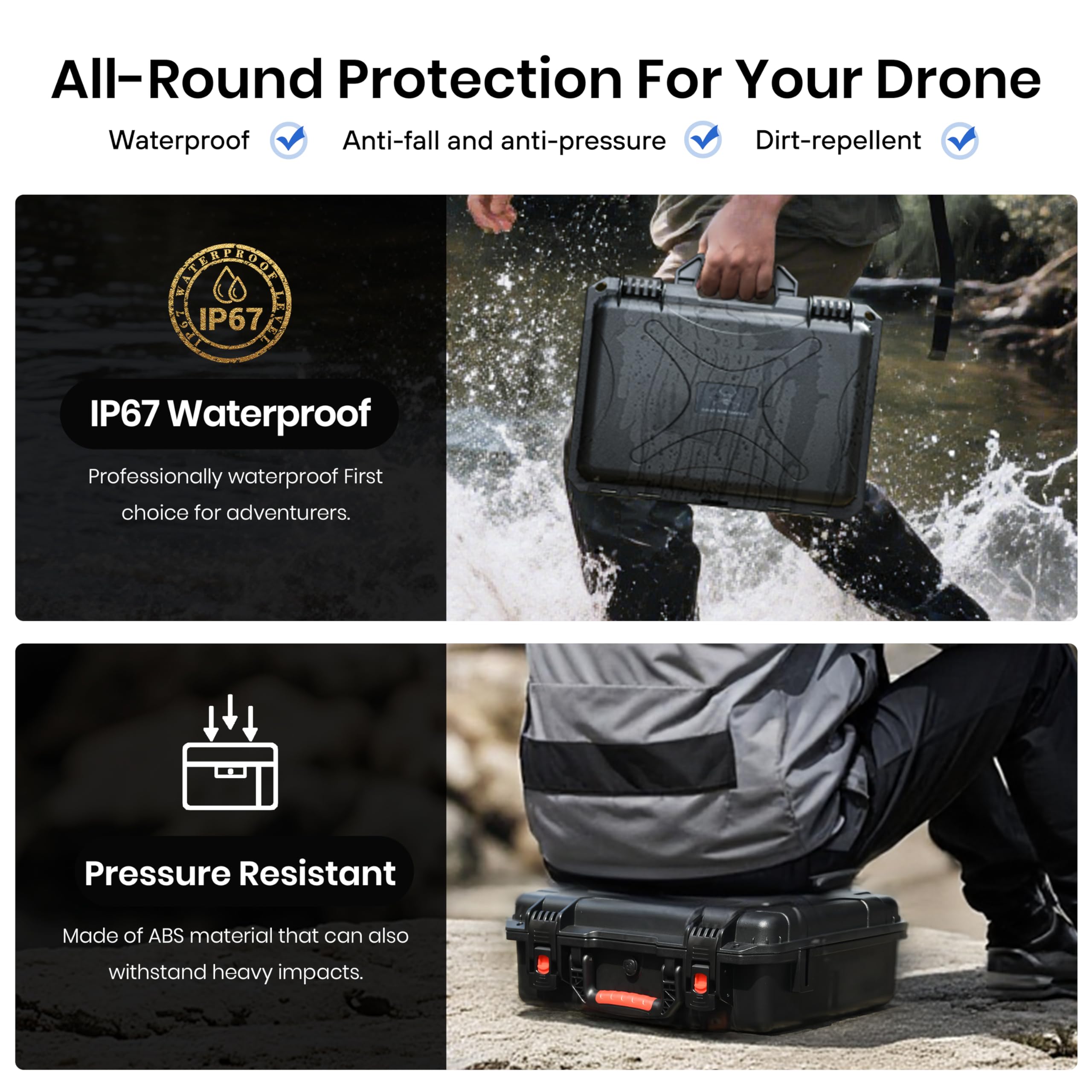 STARTRC PHOTO Waterproof Hard  - đánh giá và giá Drone Dji Rc Mini 3 Pro