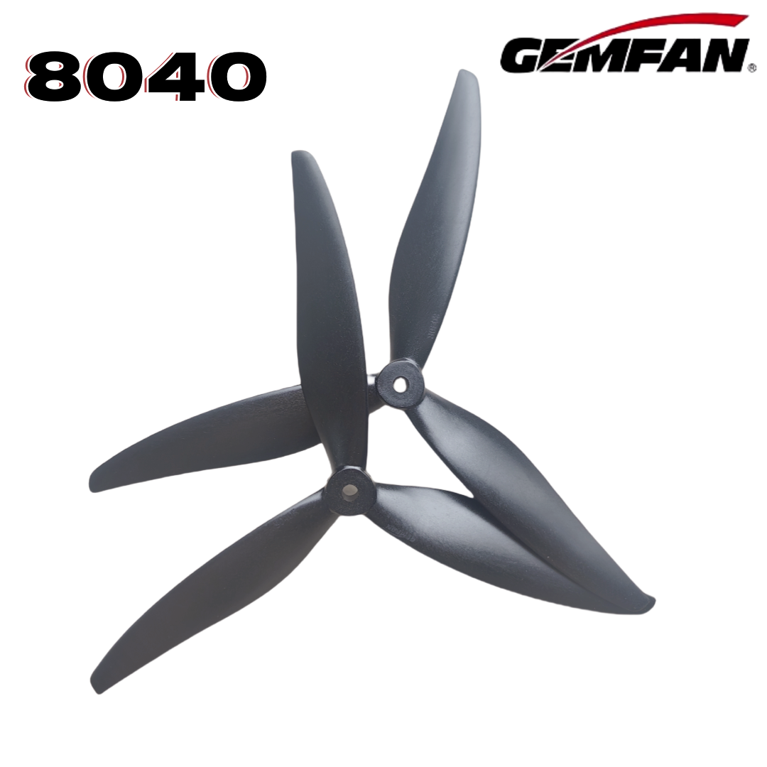 Gemfan 8040 8X4X3 3-blade 8-in - đánh giá và giá Drone With Rc 2