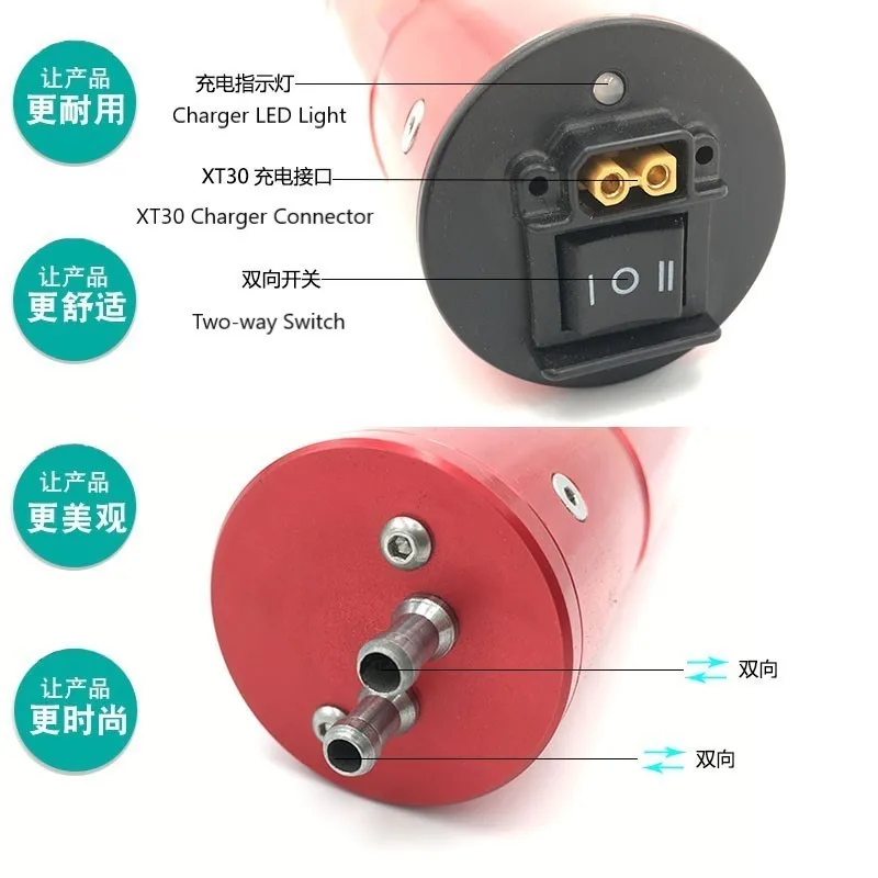Two-way 2L/min Rechargeable DL - đánh giá và giá Drone Two Rc Way