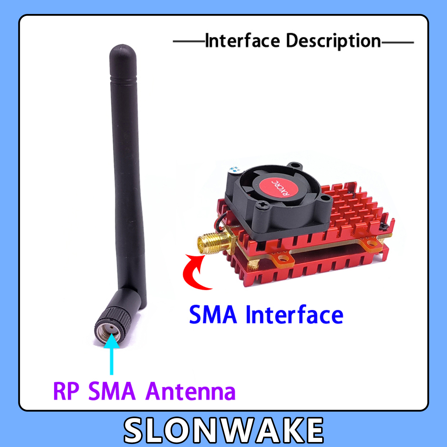 SLONWAKE 5.8G 2W VTX FPV 1800T - đánh giá và giá Drone Rc With Screen