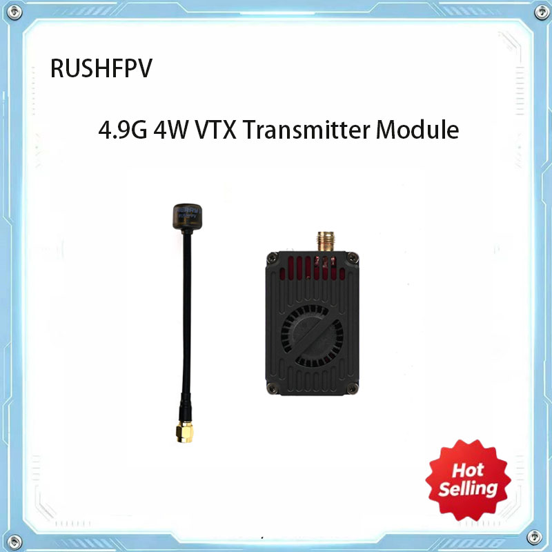 RUSHFPV 4.9GHz 4W VTX FPV Vide - đánh giá và giá Rc Transmitter Drone