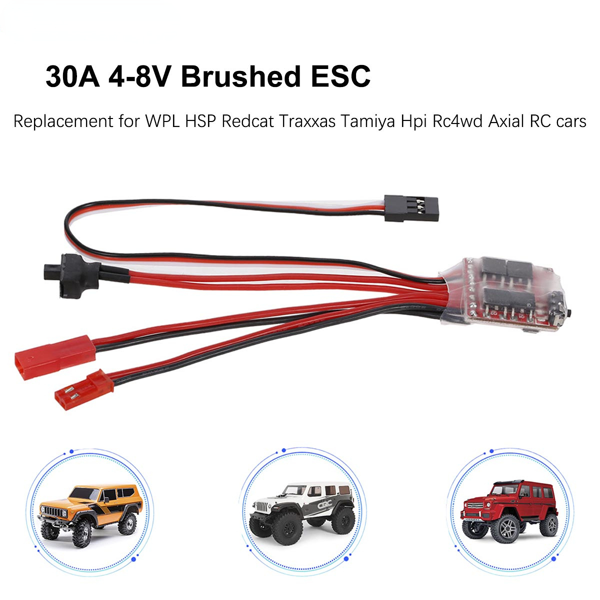 Mini RC Car 30A Brushed ESC Fo - đánh giá và giá Rc Boat