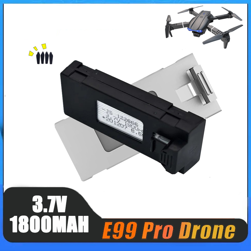 1-10pcs E99 Pro Drone Battery  - đánh giá và giá Drone Rc E99 K3