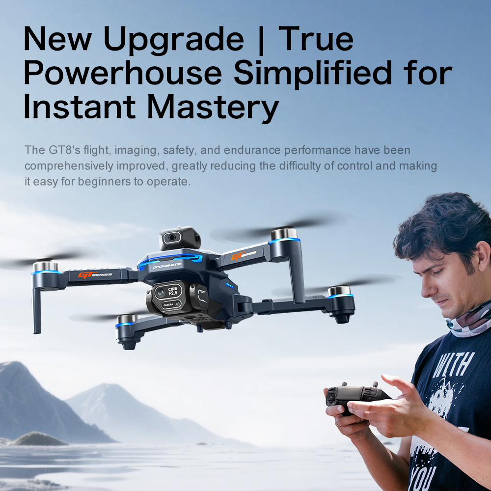 Original GT8 Drone 8K Professi - đánh giá và giá Drone Rc Folding