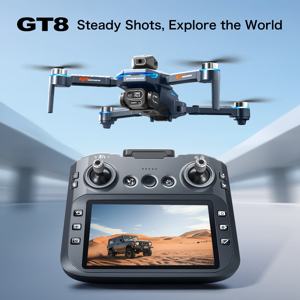 GT8 Max Foldable Drone 8K HD P - đánh giá và giá Drone Rc S156