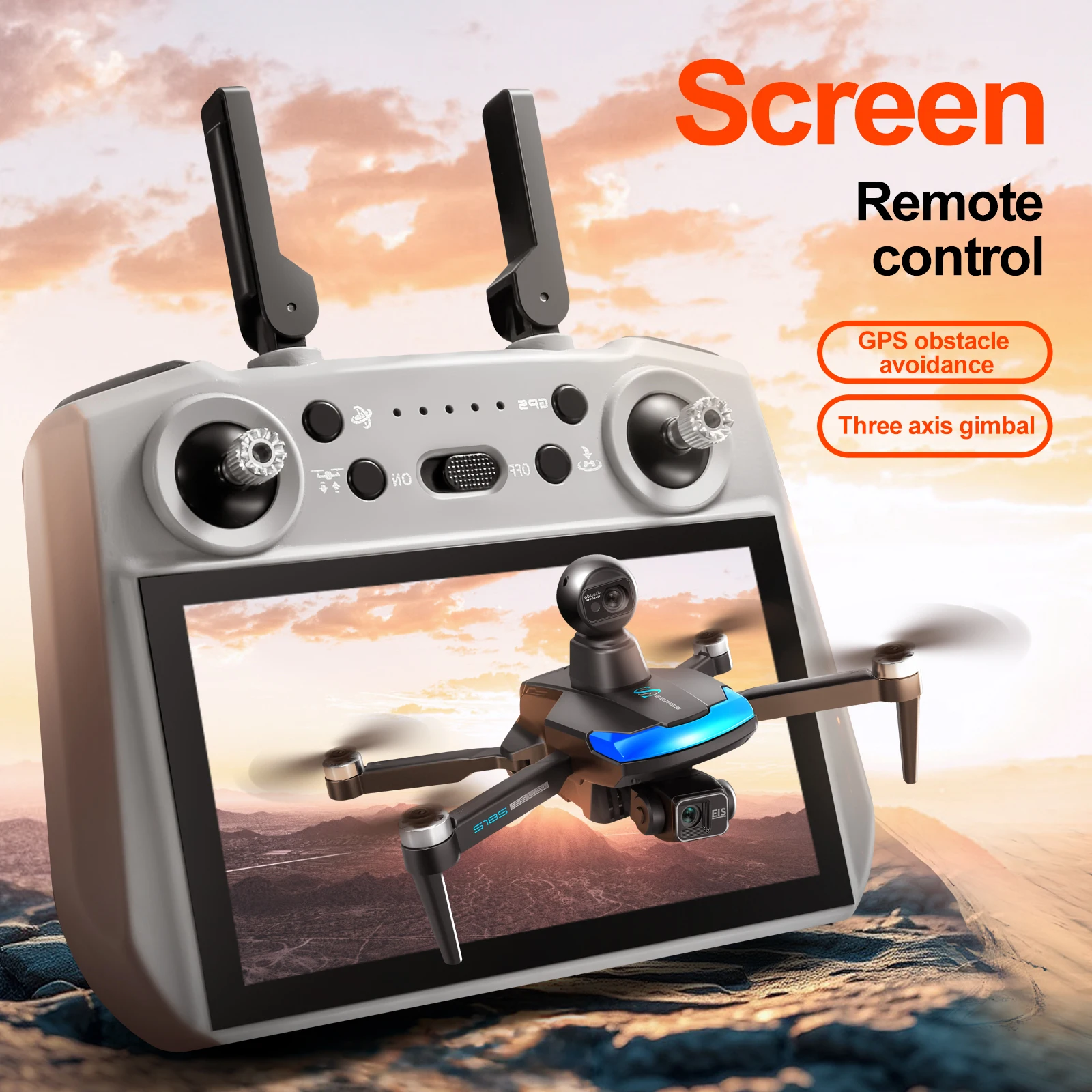 S185 Professional Drone 2.7K H - đánh giá và giá Drone Ae Rc