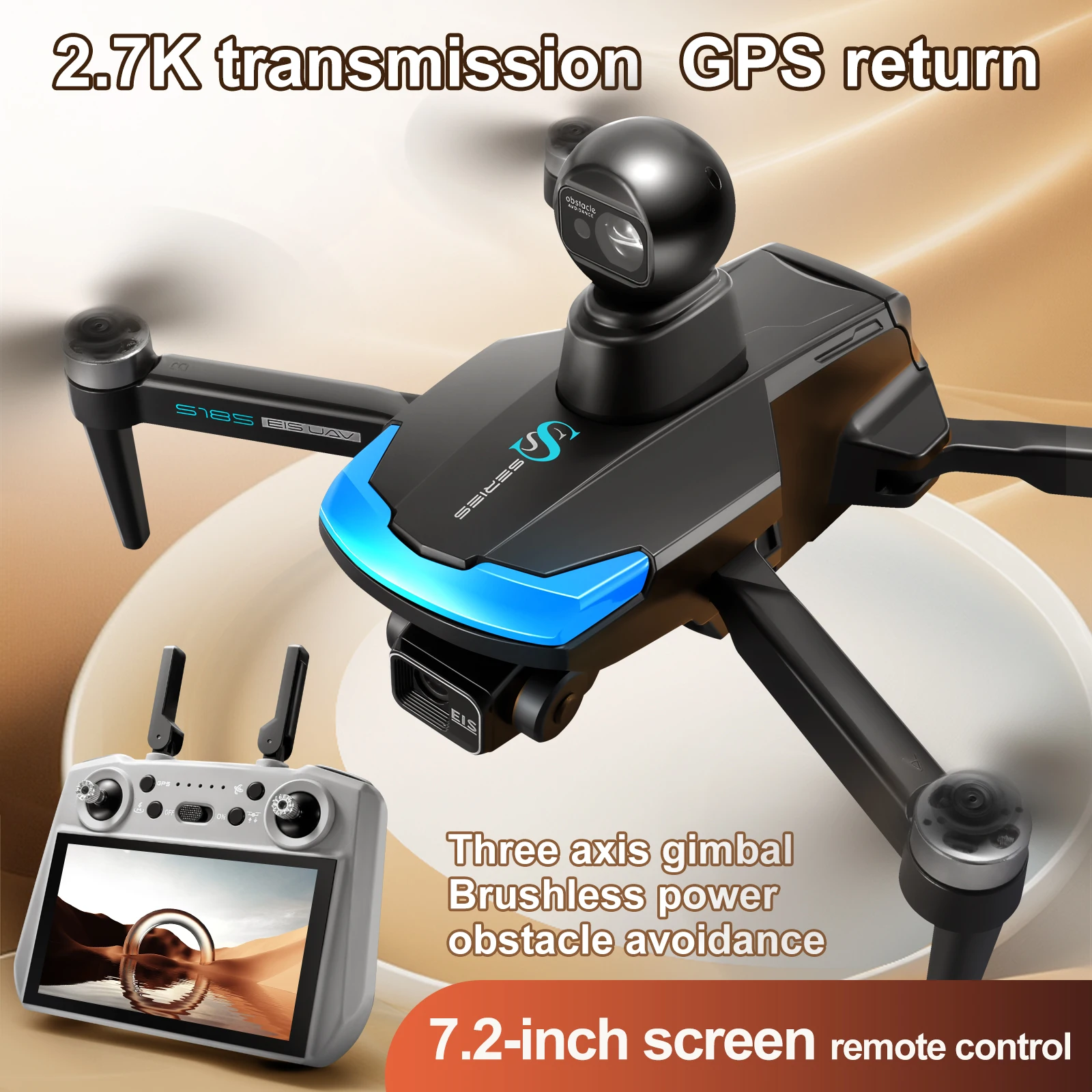 S185 Professional Drone 2.7K H - đánh giá và giá Drone Ae Rc