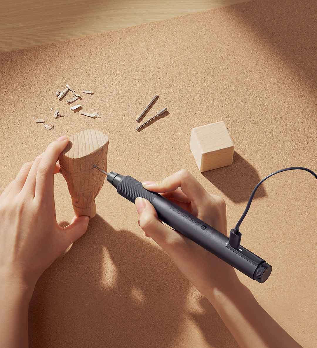 MIJIA Electric Grinding Pen 22 - đánh giá và giá Brushless Motor