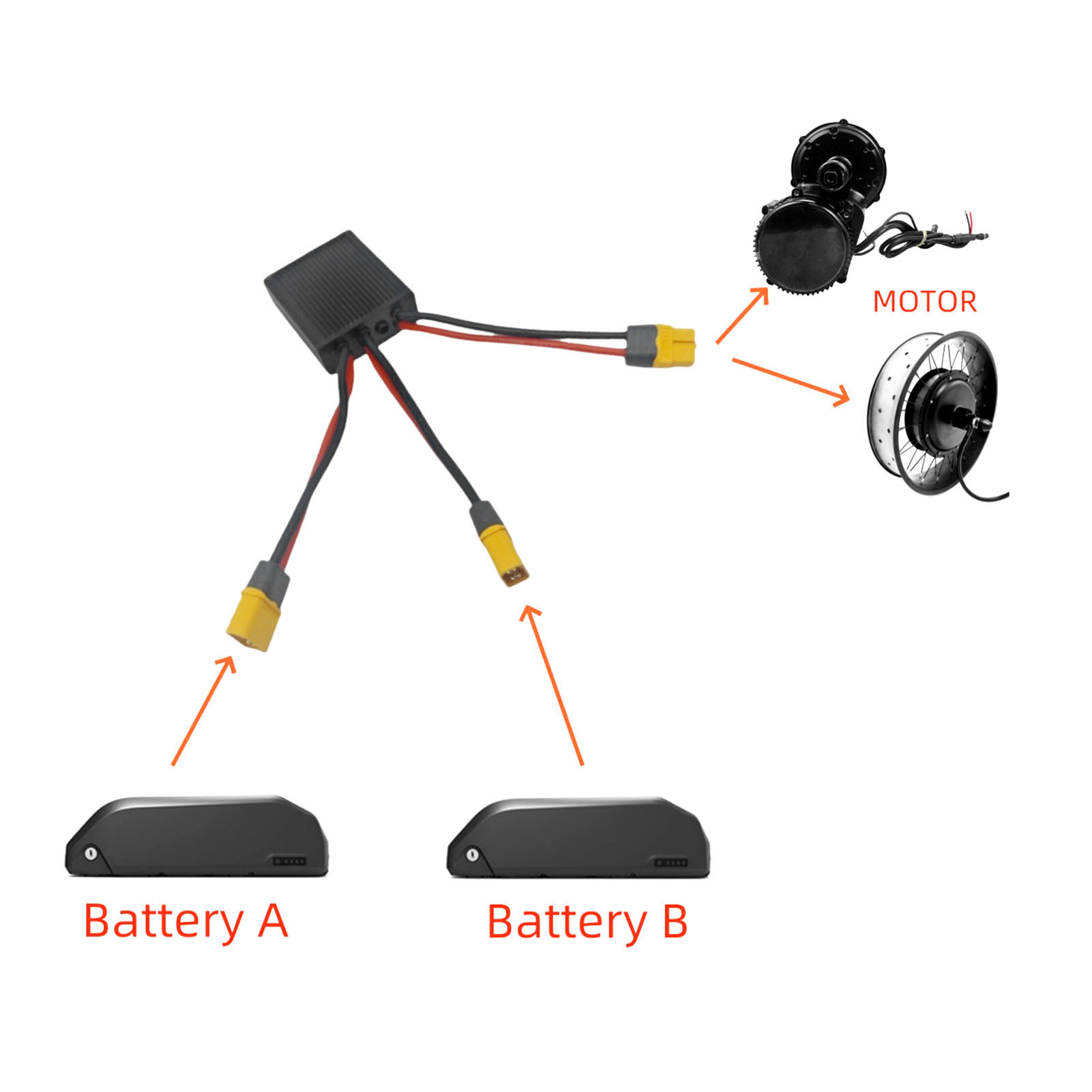 Dual Battery Discharge Convert - đánh giá và giá Brushless Motor