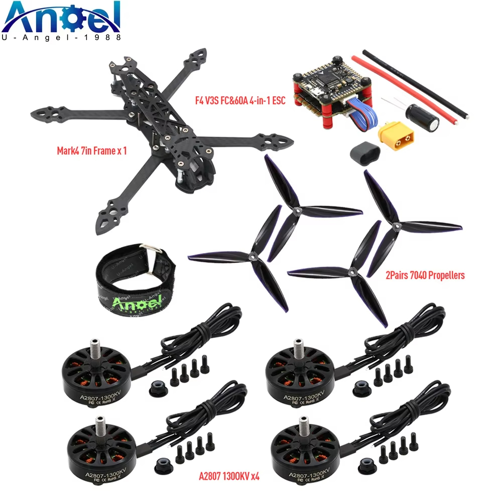 Mark4 Mark 4 7inch 295mm FPV F - đánh giá và giá Drone Ae Rc