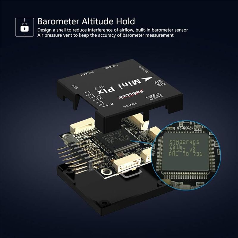 A49K-Radiolink Mini PIX Flight - đánh giá và giá Drone Rc Quadcopter