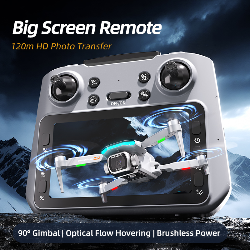 New M7 RC Drone 8K HD Camera W - đánh giá và giá Drone Rc S156