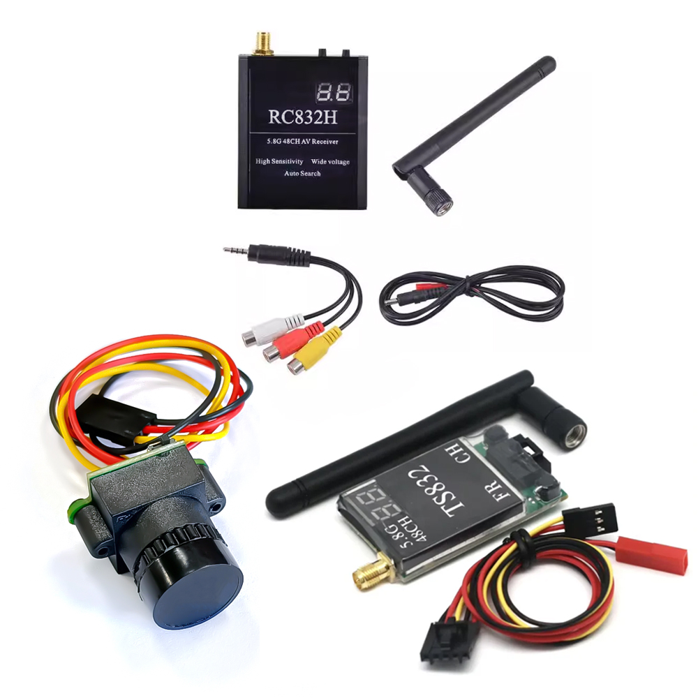TS832 Receiver +RC832 +1000TVL - đánh giá và giá Drone Rc With Screen