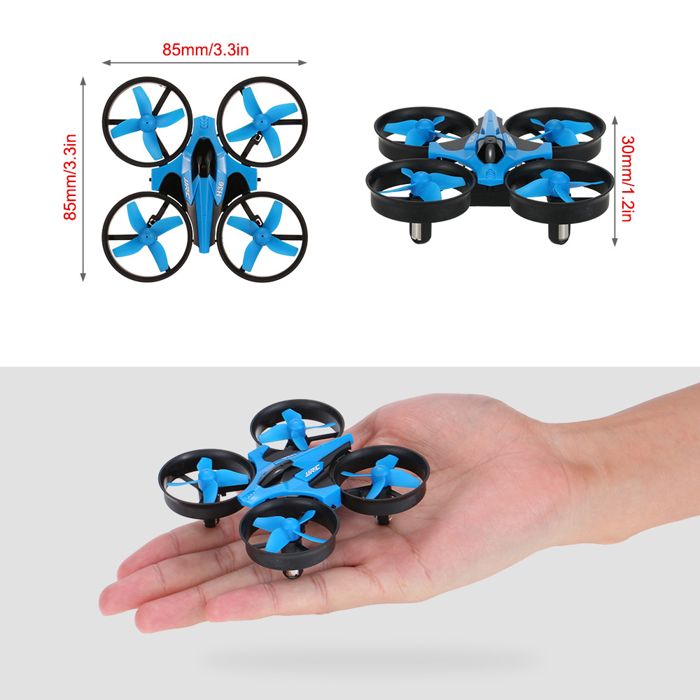 Mới Nhất Mini Drone JJRC H36 R - đánh giá và giá Drone Vs Rc Helicopter