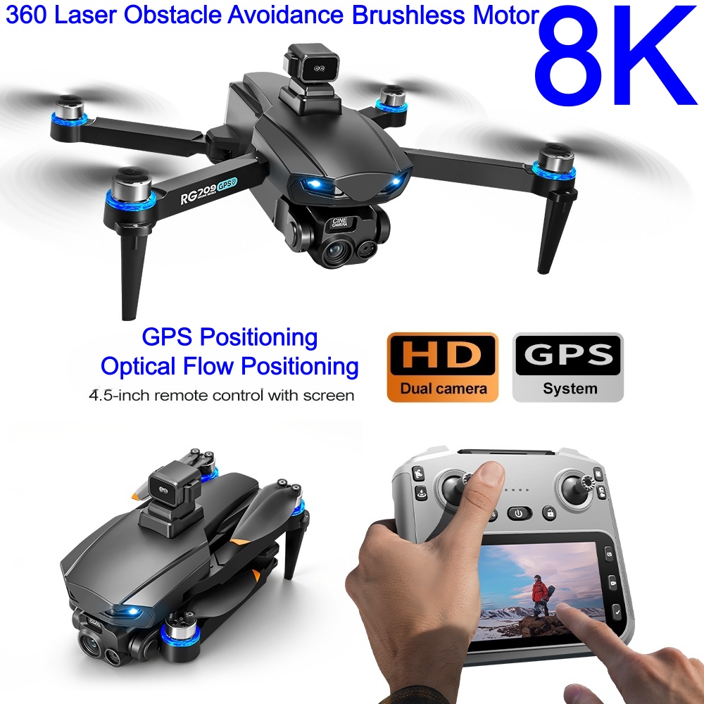 NEW 8K Drone With HD Camera La - đánh giá và giá Drone Rc Folding