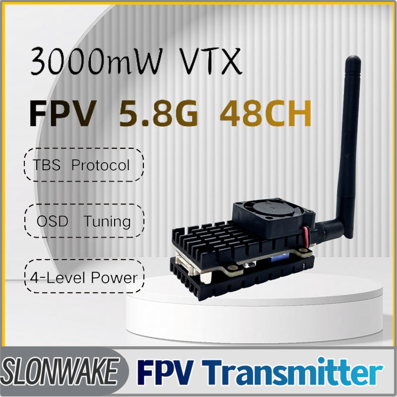 SLONWAKE 5.8G 3000mW Simulatio - đánh giá và giá Rc Transmitter Drone