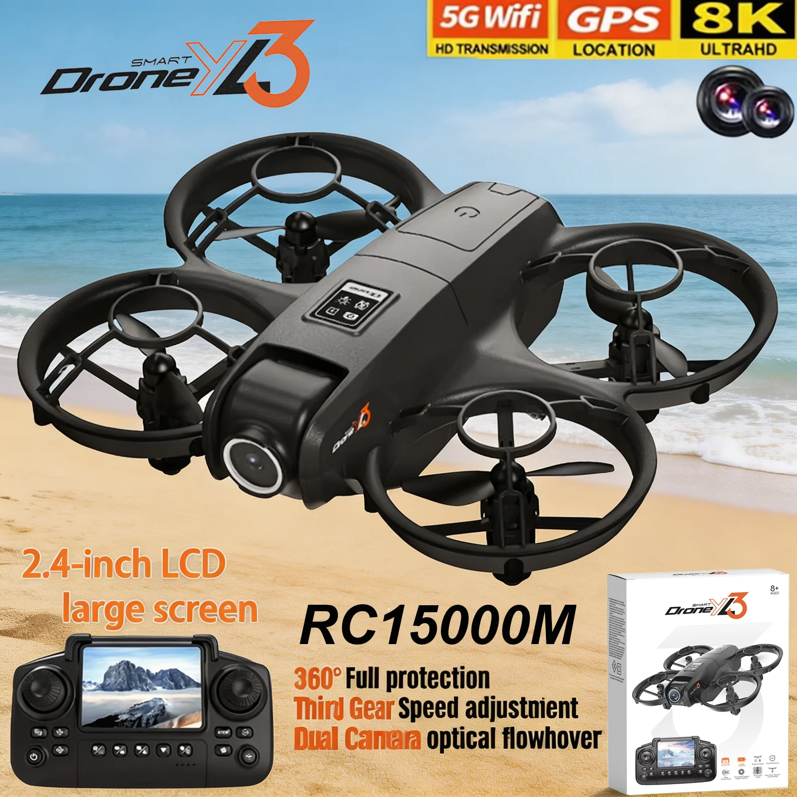 New YL3 RC Drone 8K 1080P Wide - đánh giá và giá Drone Ae Rc