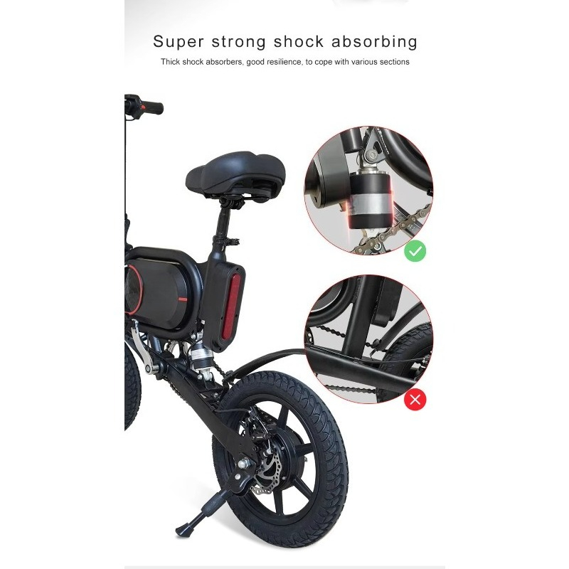 14-Inch Brushless Folding Elec - đánh giá và giá Brushless Motor