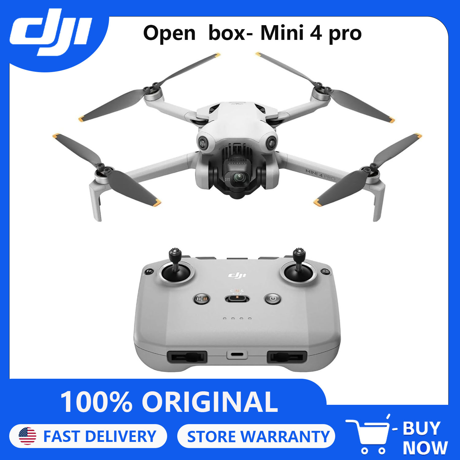 Open Box-DJI Drones Mini 4 Pro - đánh giá và giá Drone Dji Rc Mini 3 Pro