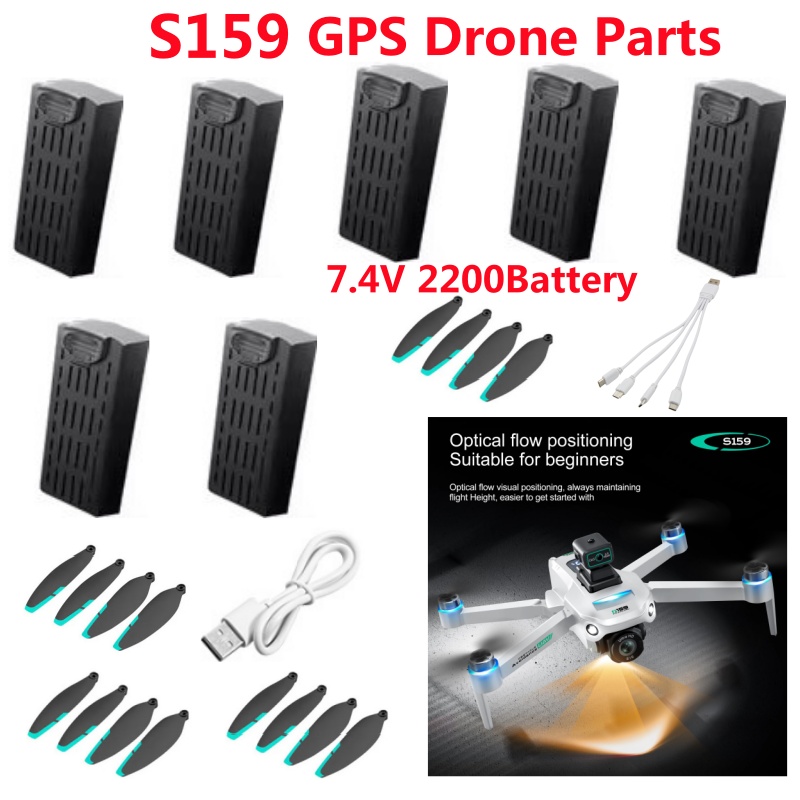 S159 GPS Brushless Remote Cont - đánh giá và giá Drone Rc Gps S159