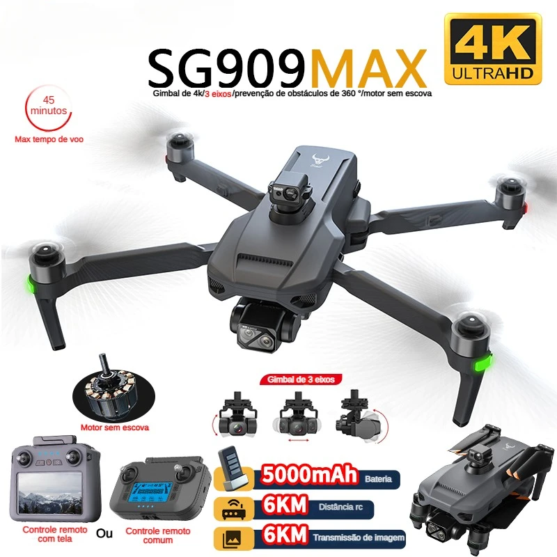 ZLL SG909 SG909MAX Professiona - đánh giá và giá Drone Rc With Screen